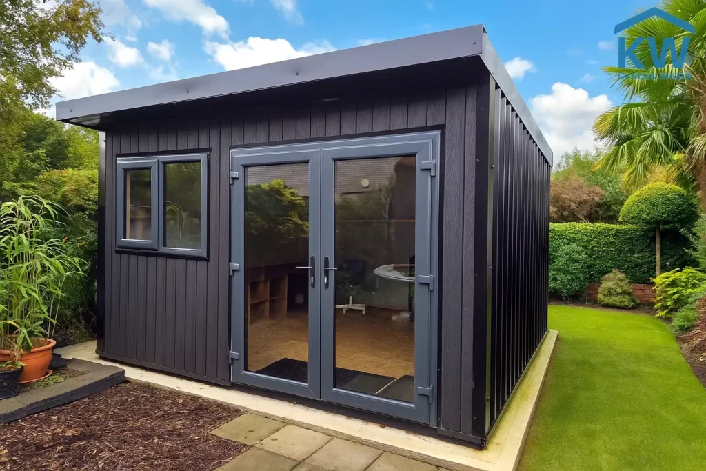 KW Garden Sheds Garden Rooms - High-Quality Steel Garden Sheds3